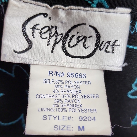 Mini Steppin' Out Embroidery Dress with Trimmed Netting Underneath - Size M EUC - Picture 5 of 6